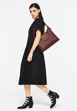 Neriene Bestickt Slouchy Schulter Tasche