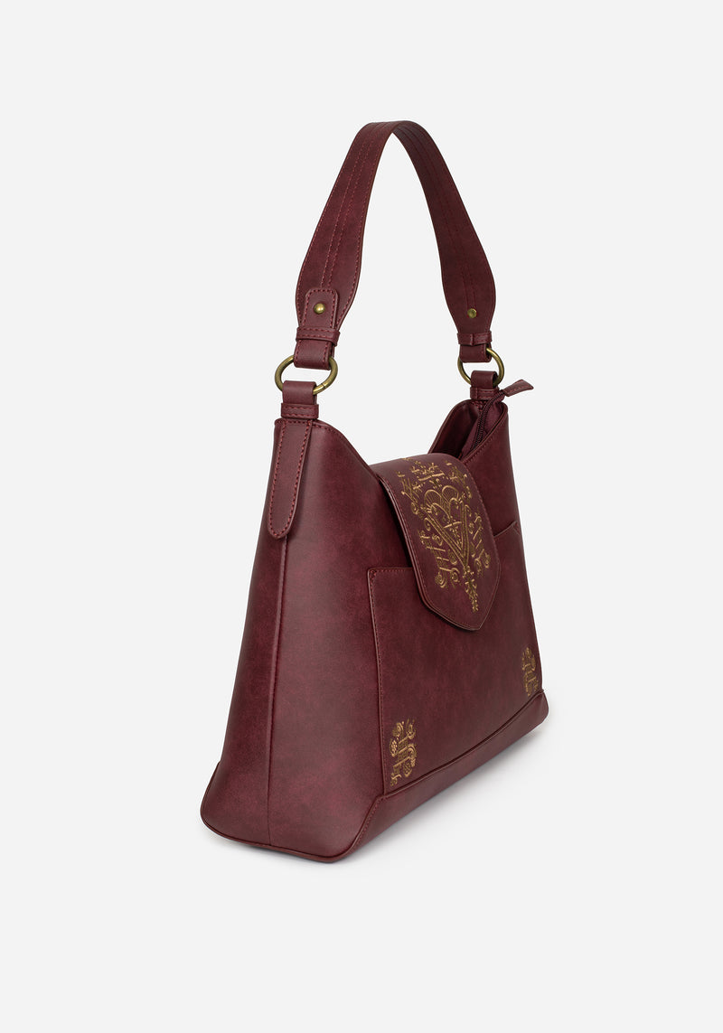 Neriene Bestickt Slouchy Schulter Tasche