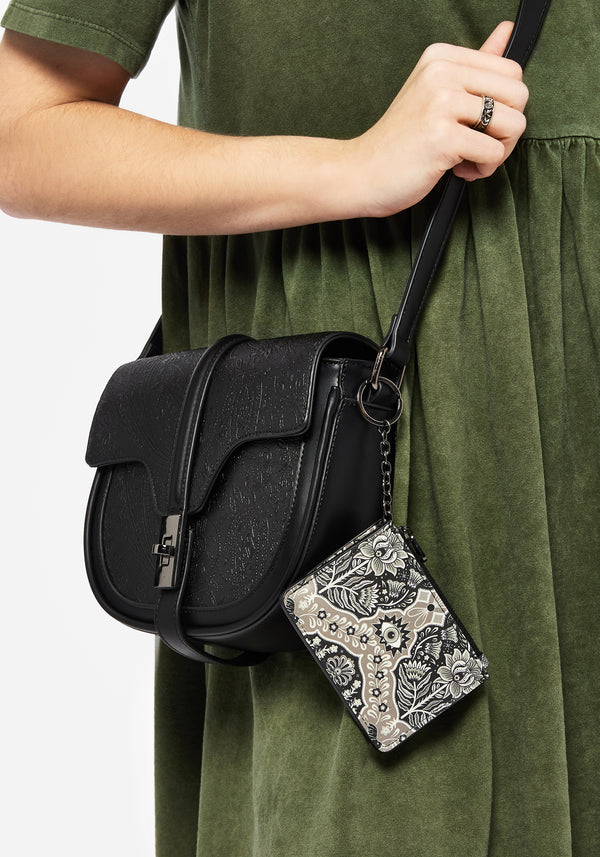 Oculomancy Blumenmuster Damask Druck Card Halter