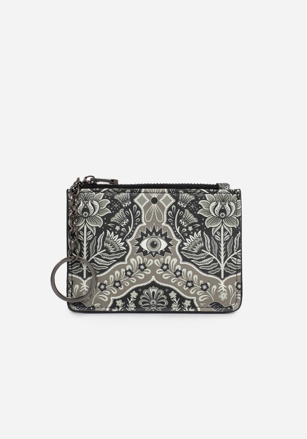 Oculomancy Blumenmuster Damask Druck Card Halter