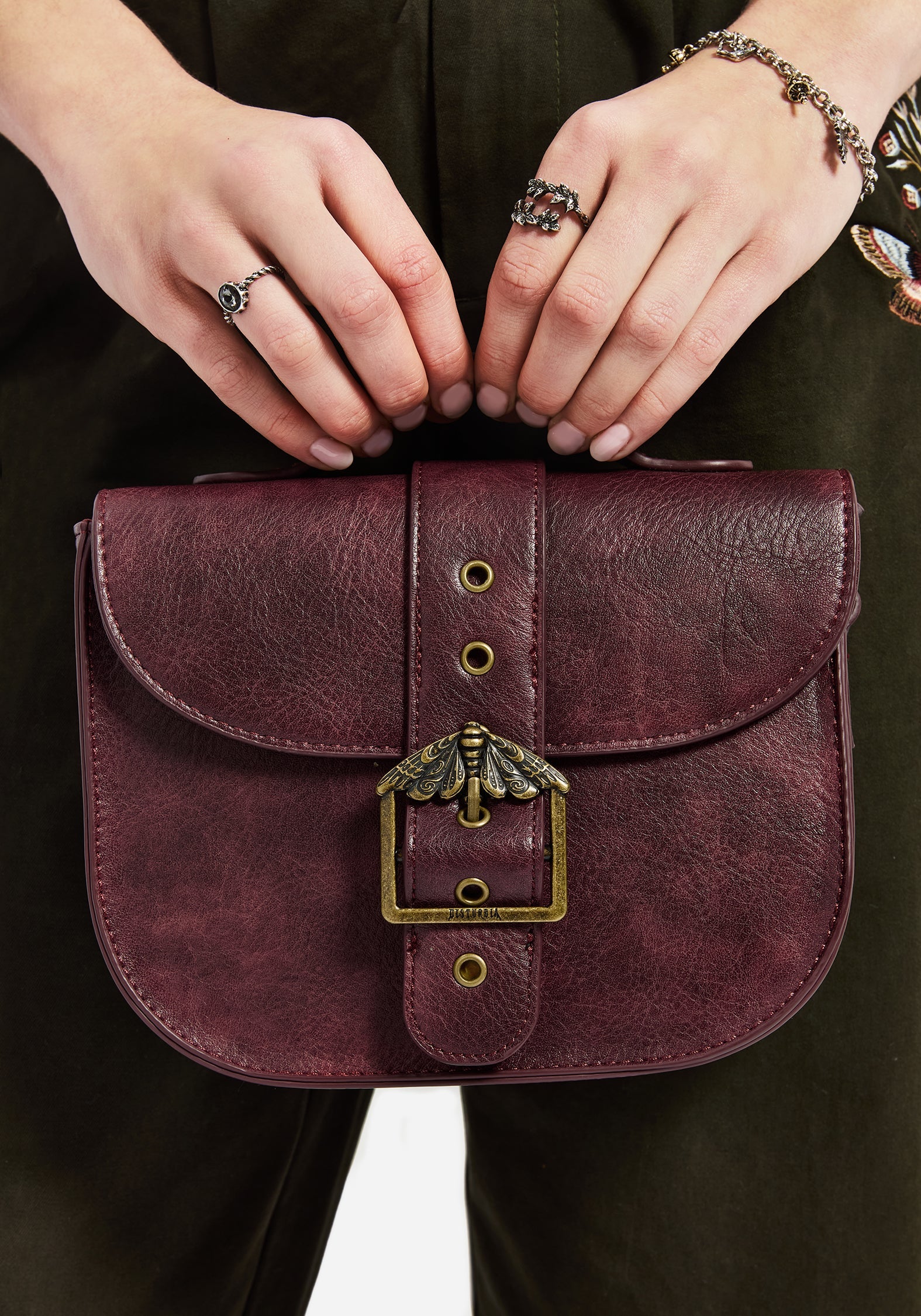 Rosamoth Schnalle Crossbody Schulranzen Tasche