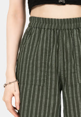 Memorantia Weit Bein Culottes - Grün