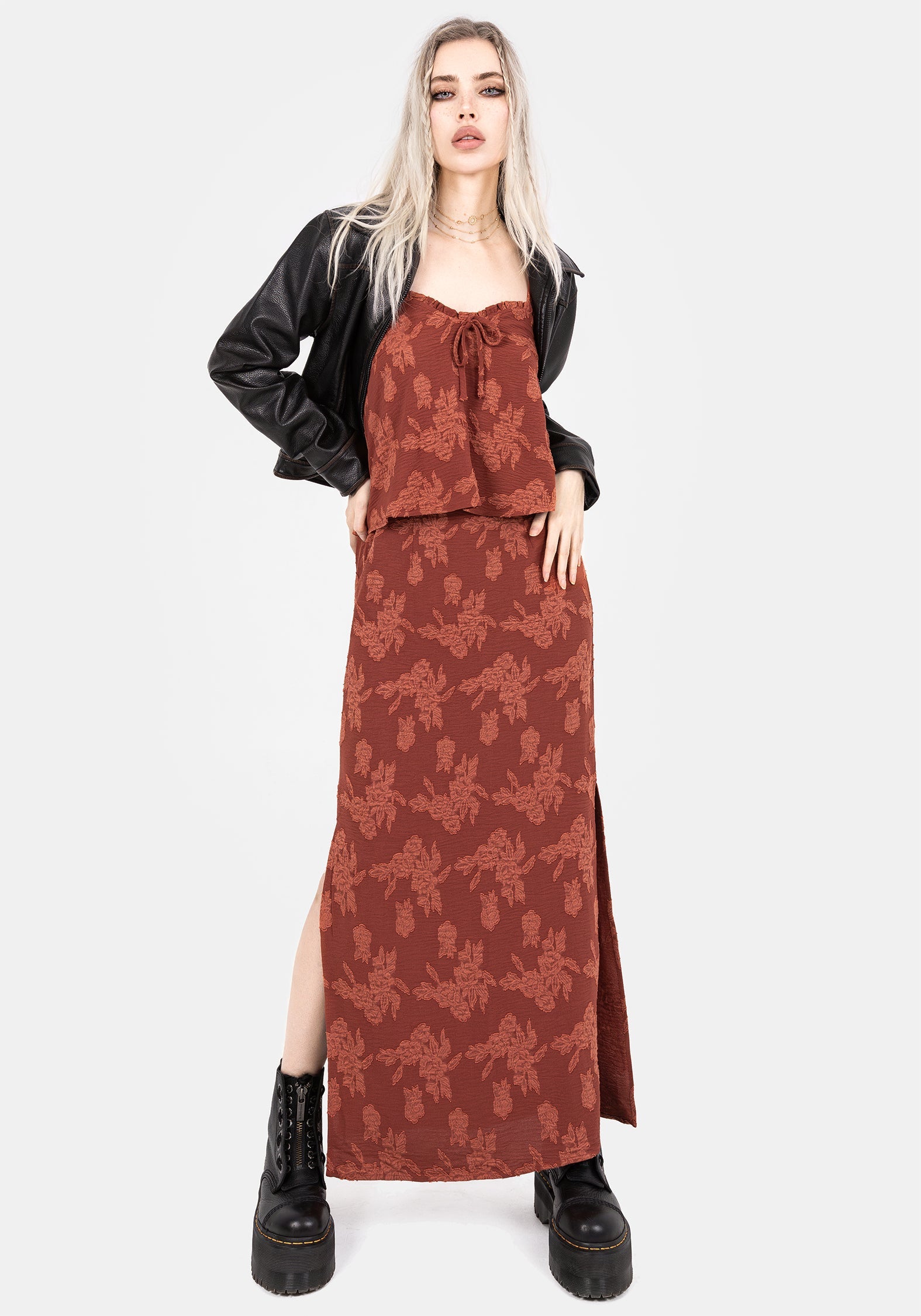 Prosperity Blumenmuster Rüsche Hals Cami Top