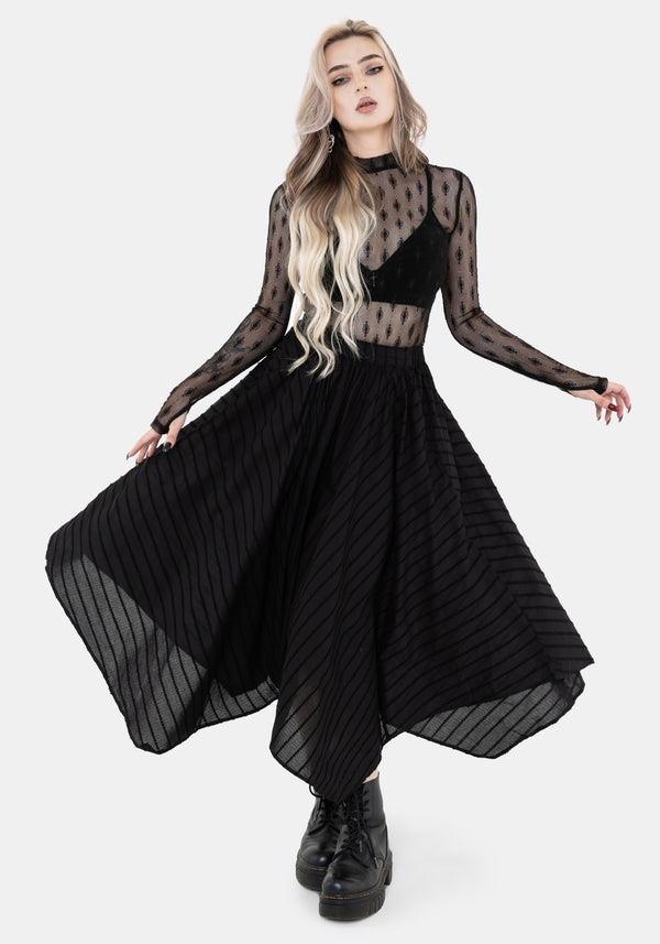 Blythe Taschentuch Saum Midaxi Rock