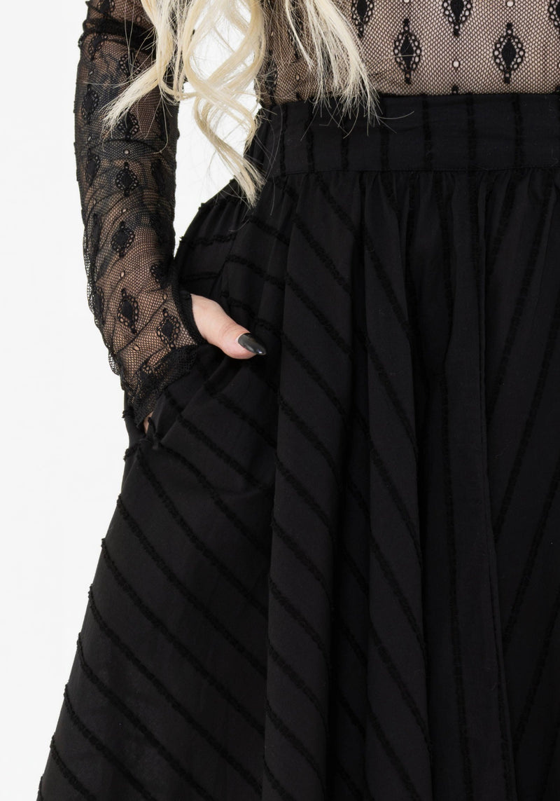 Blythe Handkerchief Hem Midaxi Skirt