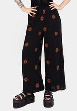 Solstice Bestickt Weit Bein Culotte