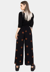 Solstice Bestickt Weit Bein Culotte