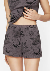 Bliss Baumwolle Bedruckt Pyjama Shorts