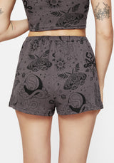 Bliss Baumwolle Bedruckt Pyjama Shorts