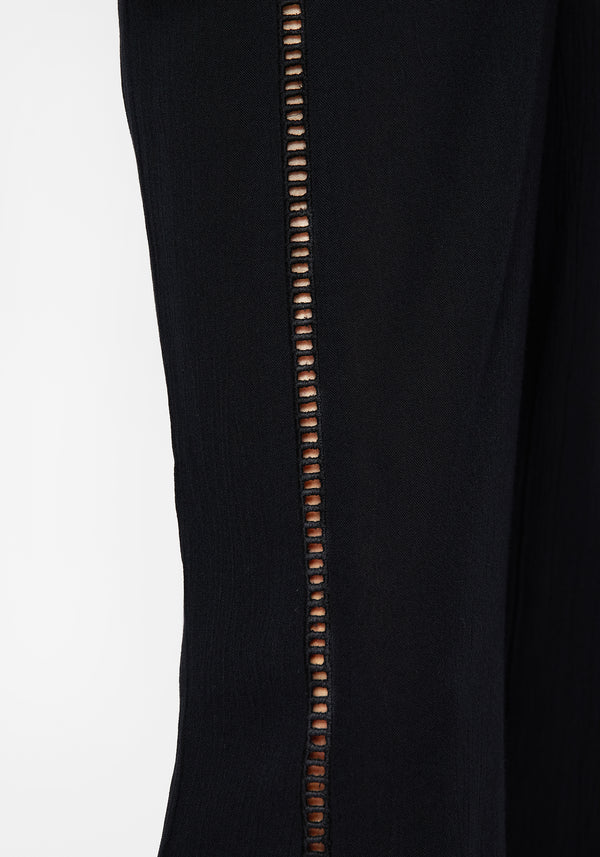 Blessing Spitze Insert Weit Bein Hose