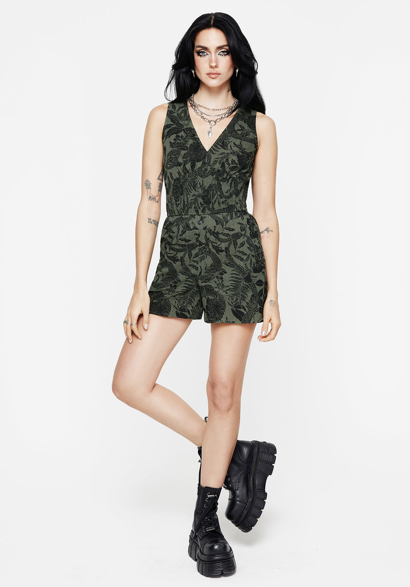 Bashe Weit Bein Shorts - Grün