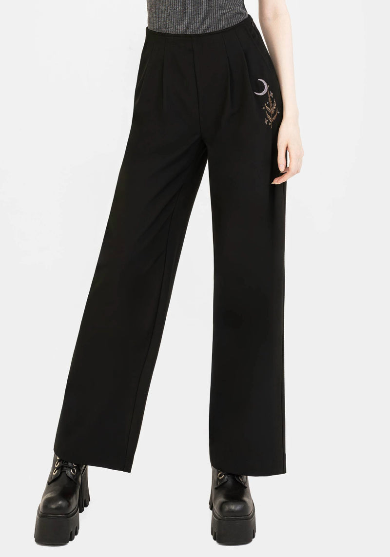 Lucia Firefly Bestickt Plissiert Hosen