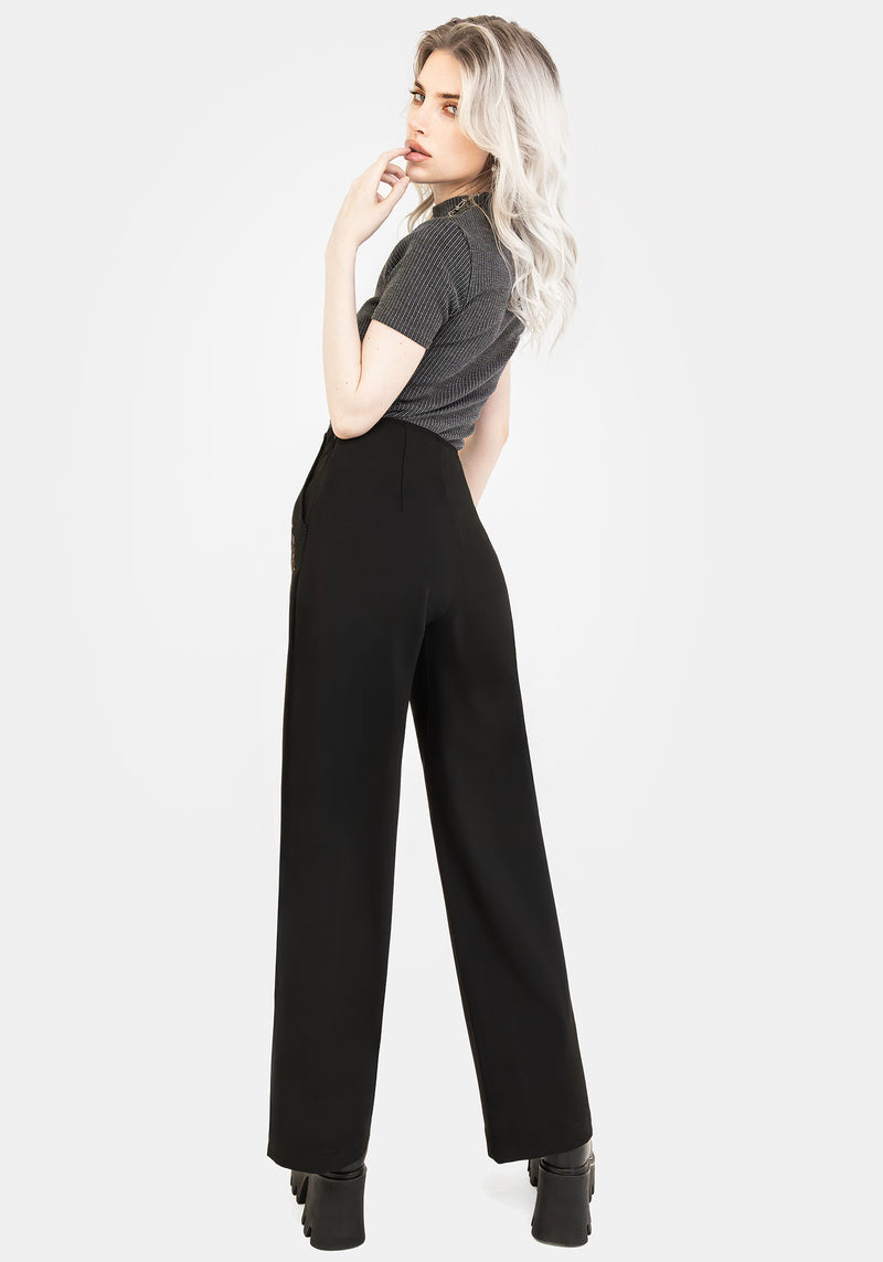 Lucia Firefly Bestickt Plissiert Hosen