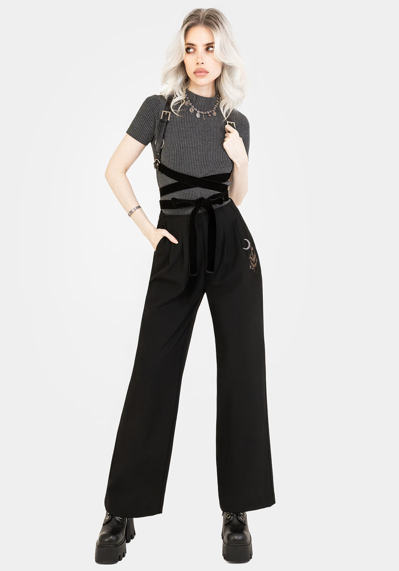 Lucia Firefly Bestickt Plissiert Hosen