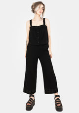 Damara Bestickt Baumwolle Culottes