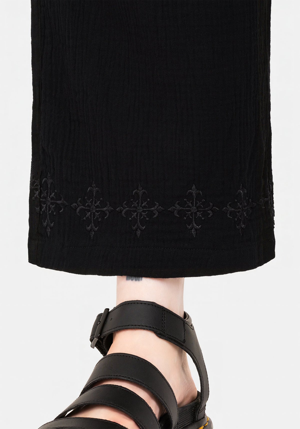 Damara Bestickt Baumwolle Culottes
