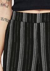 Clandestine Streifen Cotton-Blend Culottes