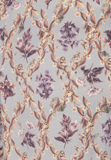 Blossom Blumenmuster Tile Bedruckt Weit Bein Culotte Hosen