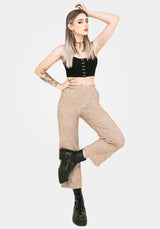 Suma Baumwolle Strukturiert Pull On Schmal Zulaufend Hose
