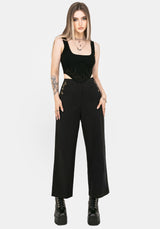 Harmony Bestickt Kurz Geschnitten Hose