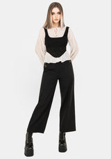 Harmony Bestickt Kurz Geschnitten Hose