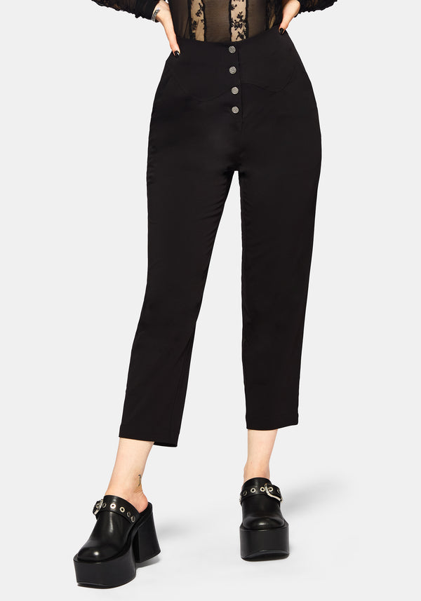 Venere Shaped Waistband Schmal Zulaufend Hose