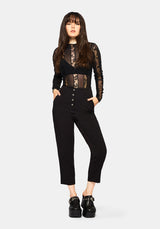 Venere Shaped Waistband Schmal Zulaufend Hose