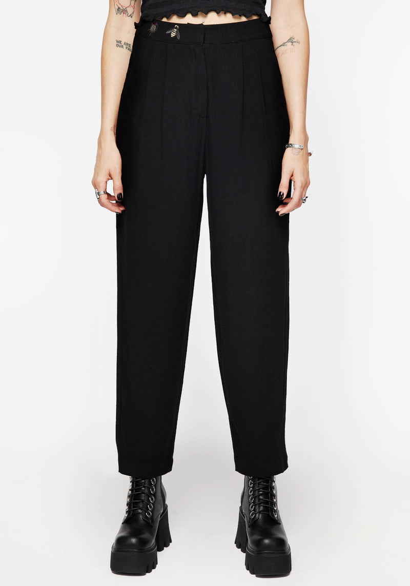 Chloris Bestickt Taille Ballon Hose