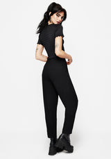 Chloris Bestickt Taille Ballon Hose