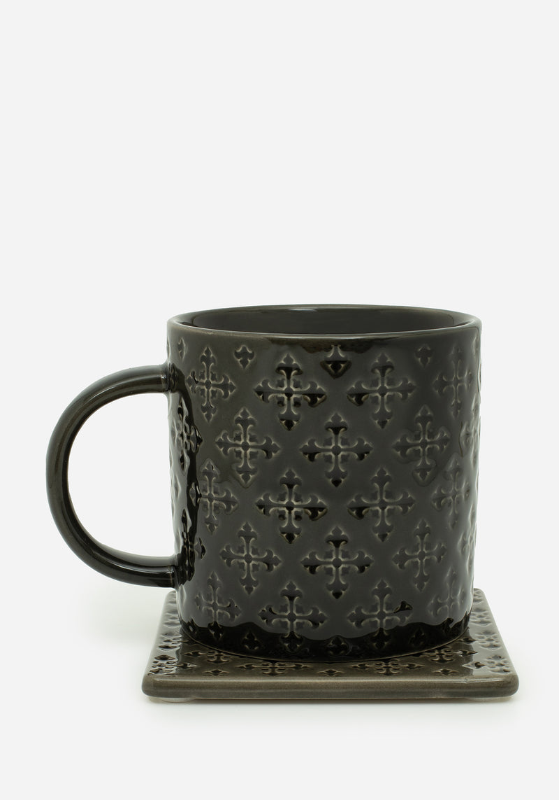 Crux Geprägt Ombre Coaster Set (4  Set)