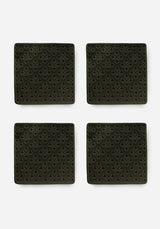 Crux Geprägt Ombre Coaster Set (4  Set)