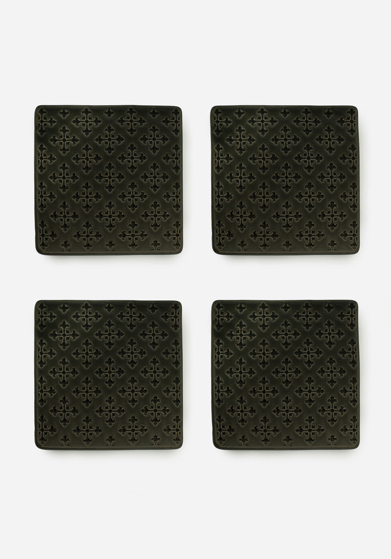 Crux Geprägt Ombre Coaster Set (4  Set)