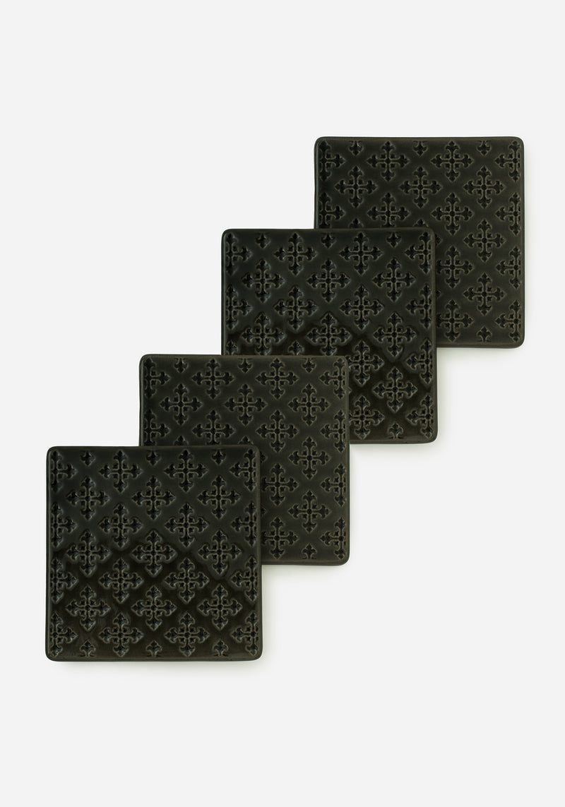 Crux Geprägt Ombre Coaster Set (4  Set)