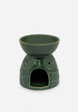 Rosethorn Blumenmuster Geprägt Tealight Scented Oil Brenner