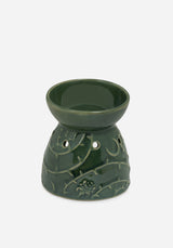 Rosethorn Blumenmuster Geprägt Tealight Scented Oil Brenner