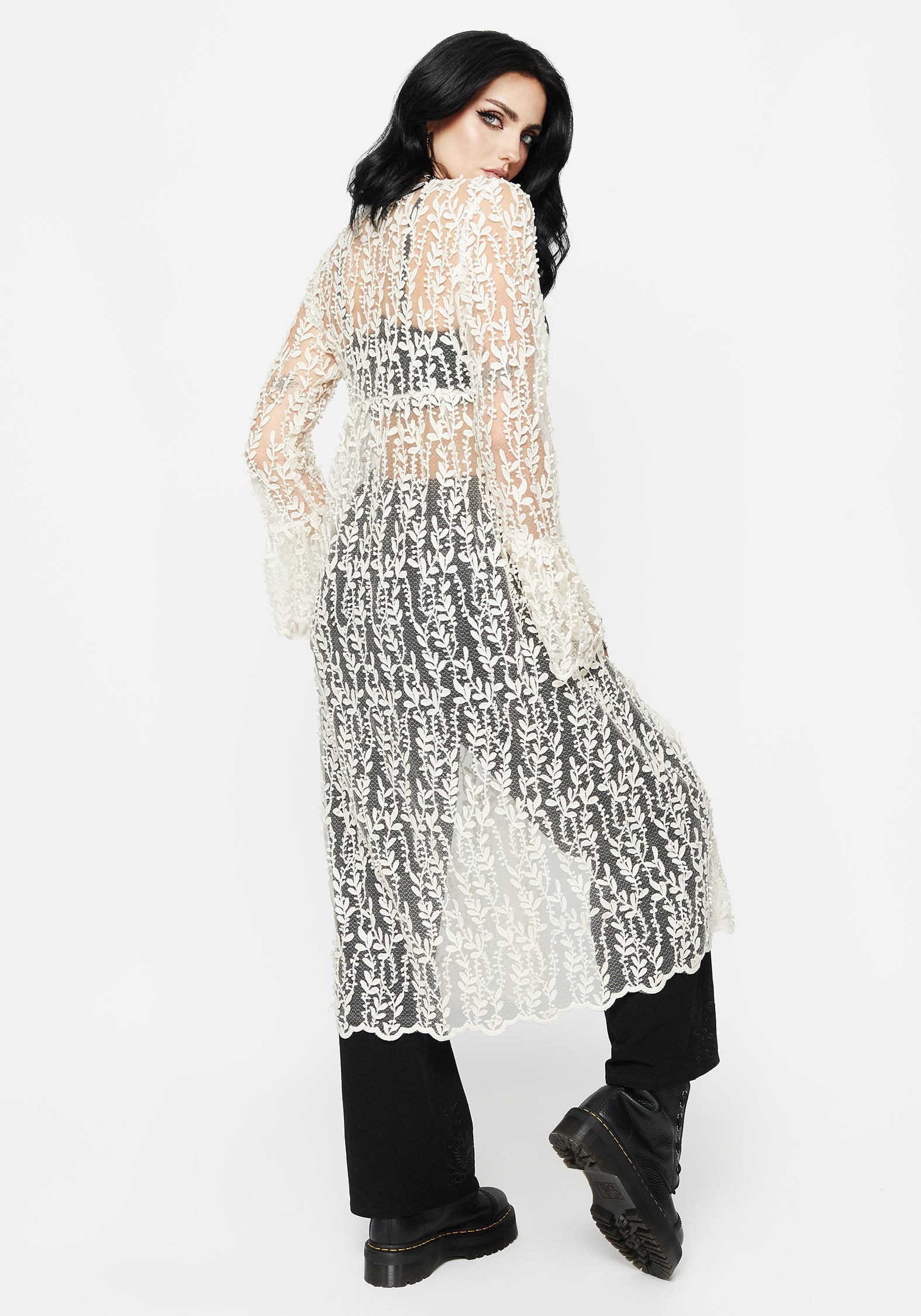 Evangeline Lace Kimono