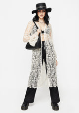 Evangeline Spitze Kimono