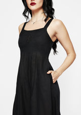Merrymount Bestickt Midaxi Kleid