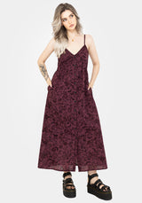 Morgana Baumwolle Broderie Cami Midaxi Kleid