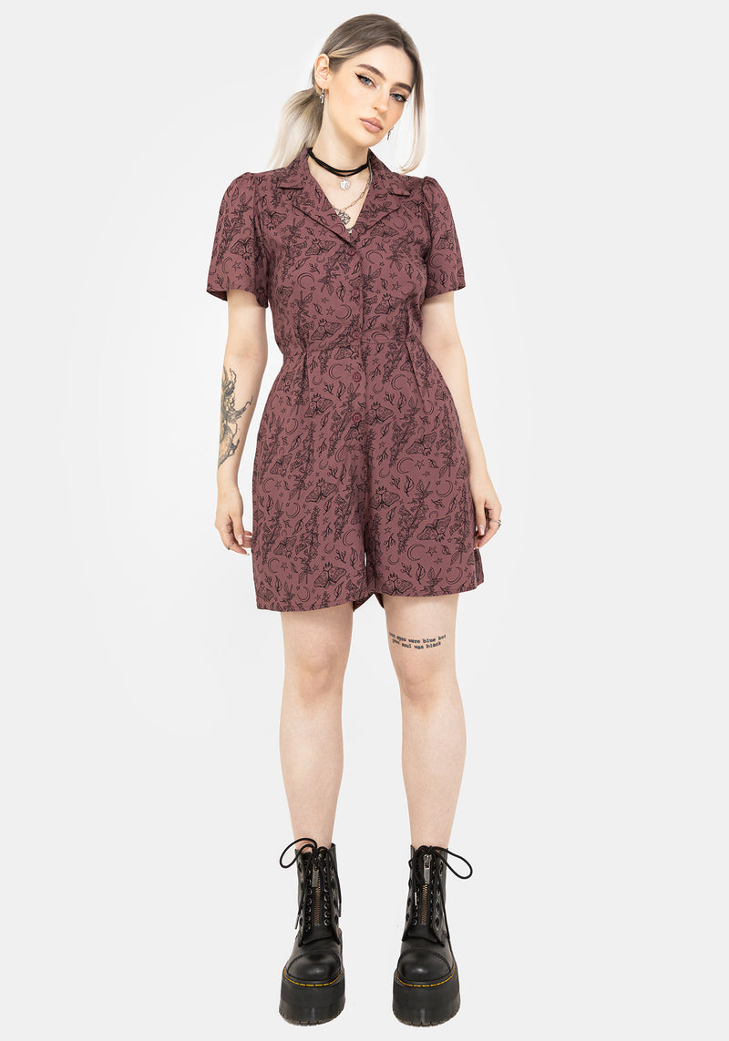 Roxana Motte Foxglove Knopf Hoch Overall