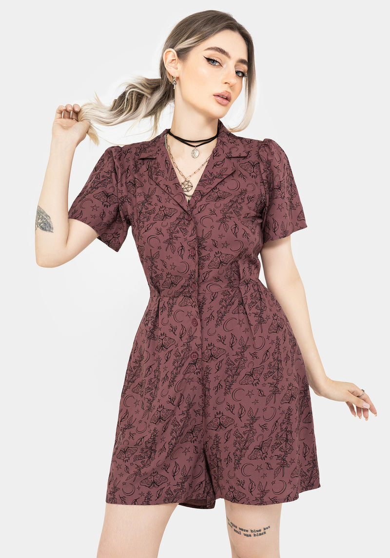 Roxana Motte Foxglove Knopf Hoch Overall