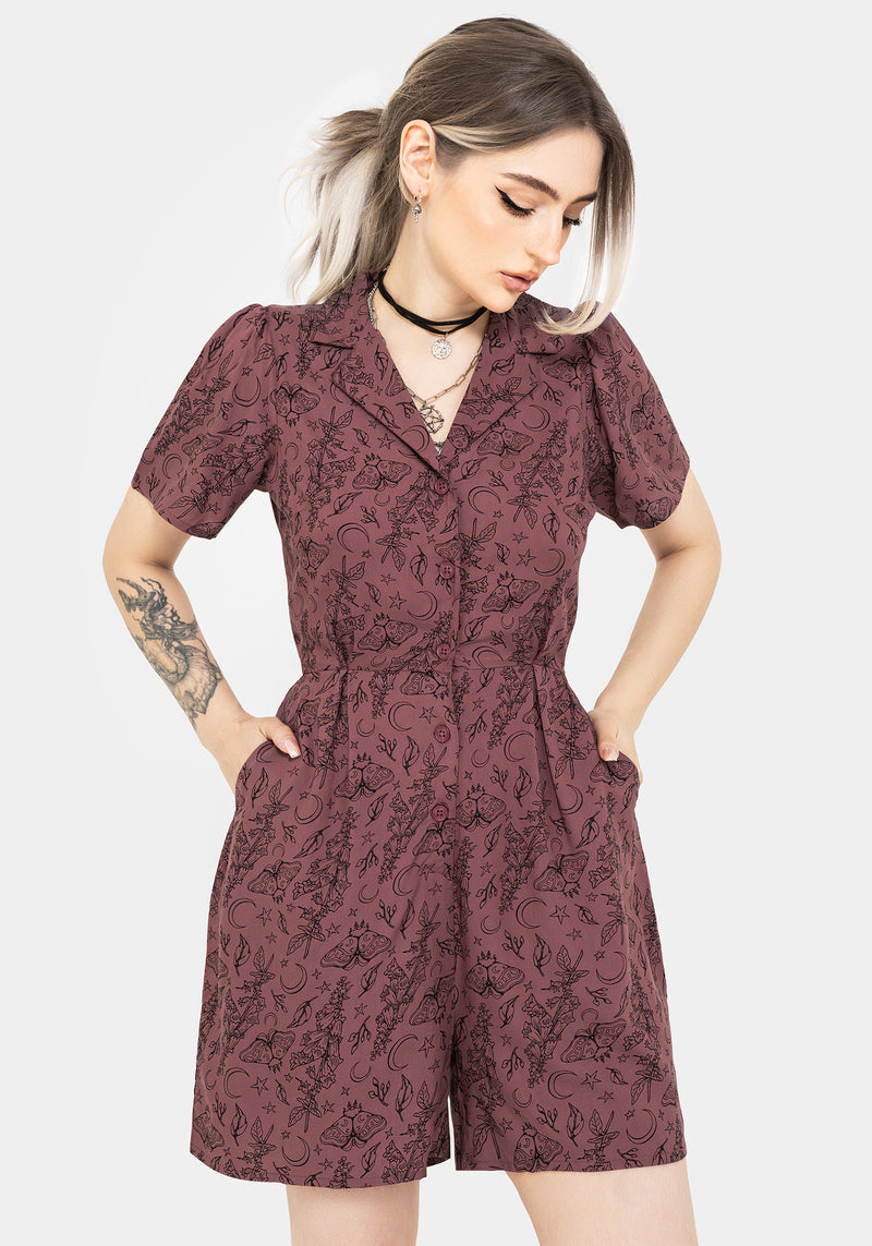 Roxana Motte Foxglove Knopf Hoch Overall