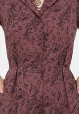 Roxana Motte Foxglove Knopf Hoch Overall