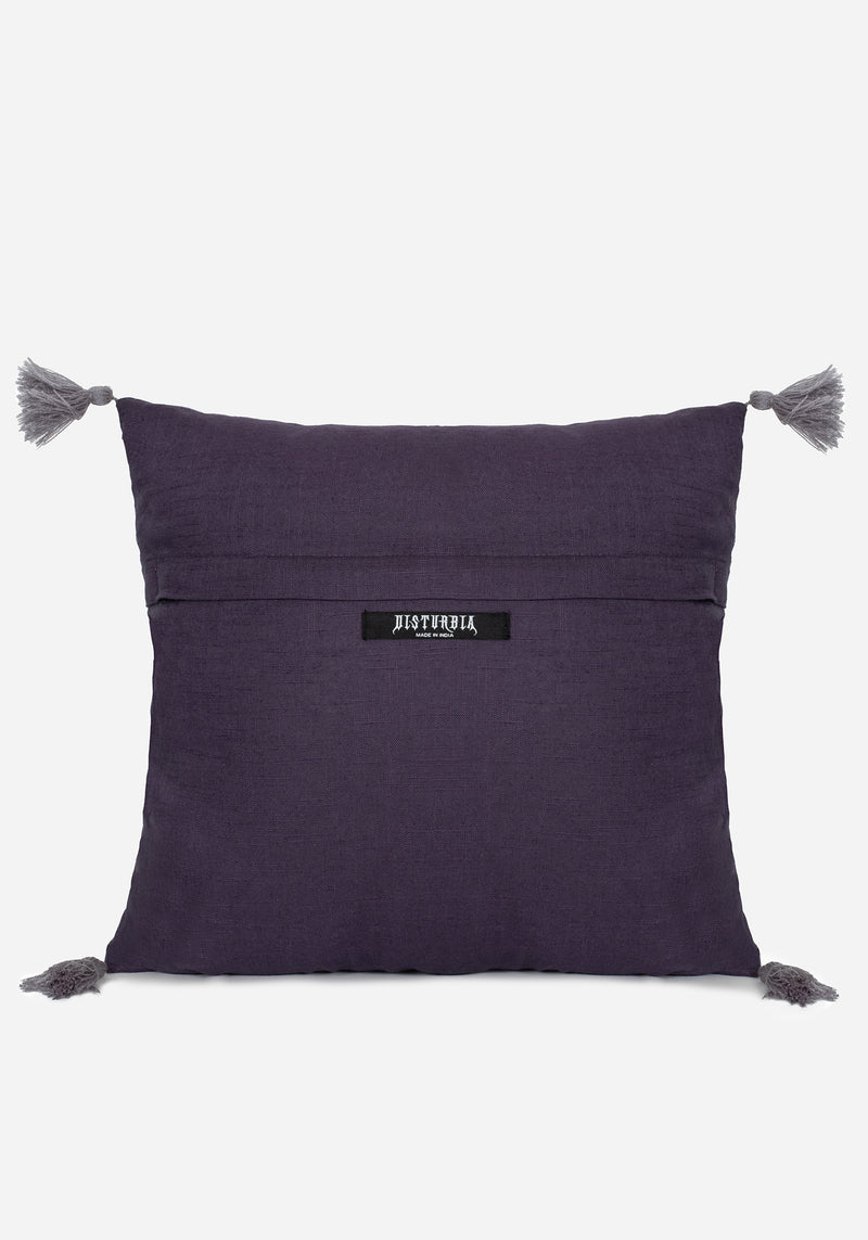 Iris Seil Embroidery Throw Kissen