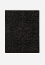 Anarchy Schädel Jacquard Baumwolle Chenille Decke
