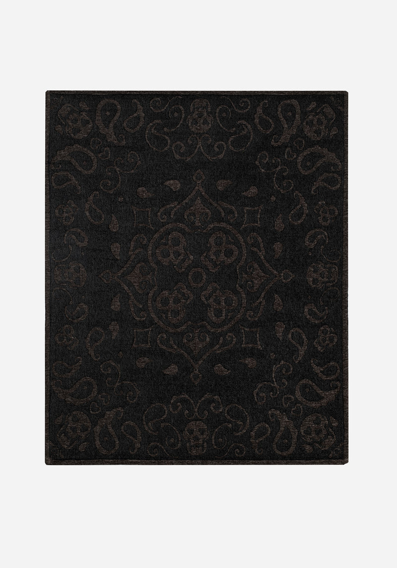 Anarchy Schädel Jacquard Baumwolle Chenille Decke