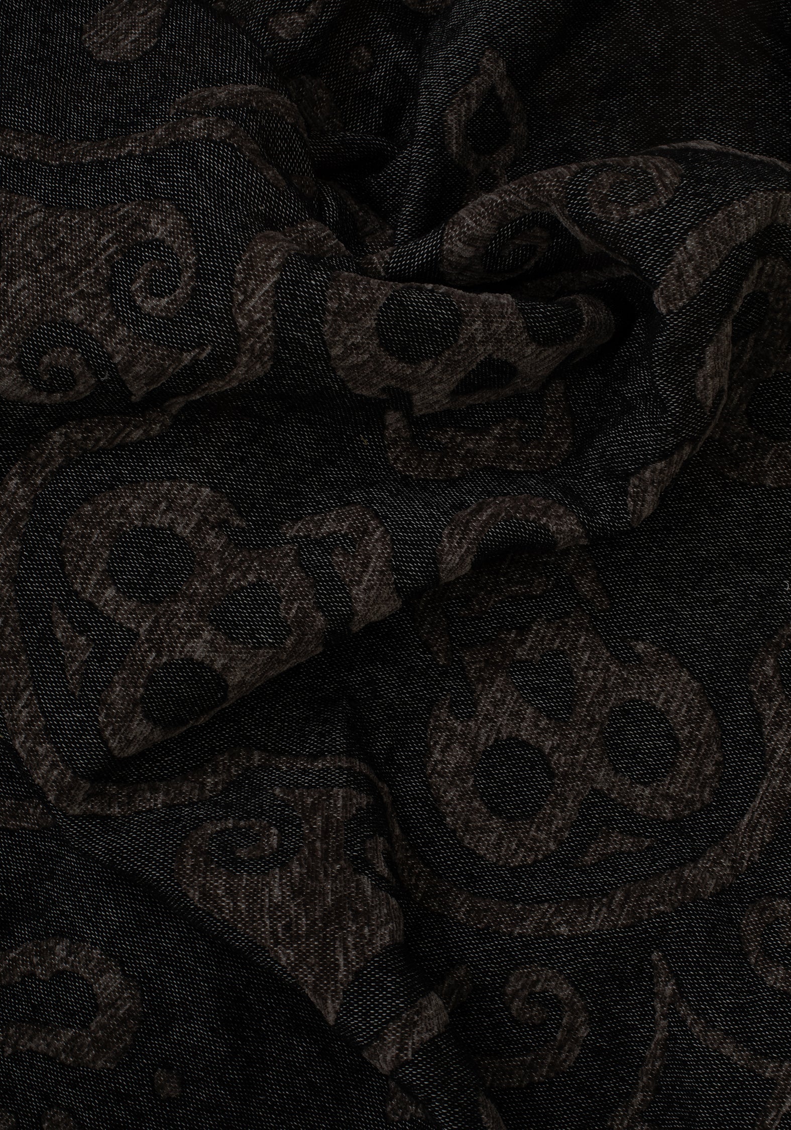 Anarchy Schädel Jacquard Baumwolle Chenille Decke