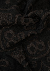 Anarchy Schädel Jacquard Baumwolle Chenille Decke