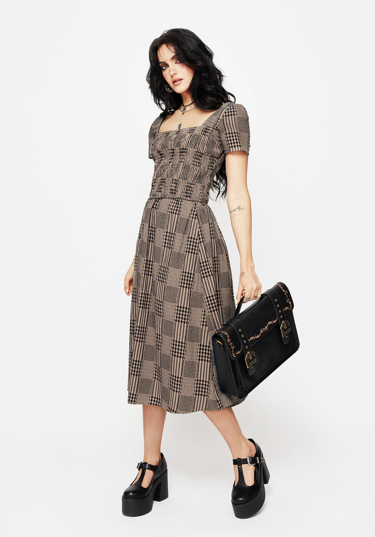 Mabel Prüfen Peplum Top