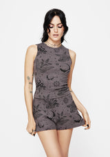 Bliss Baumwolle Bedruckt Pyjama Shorts